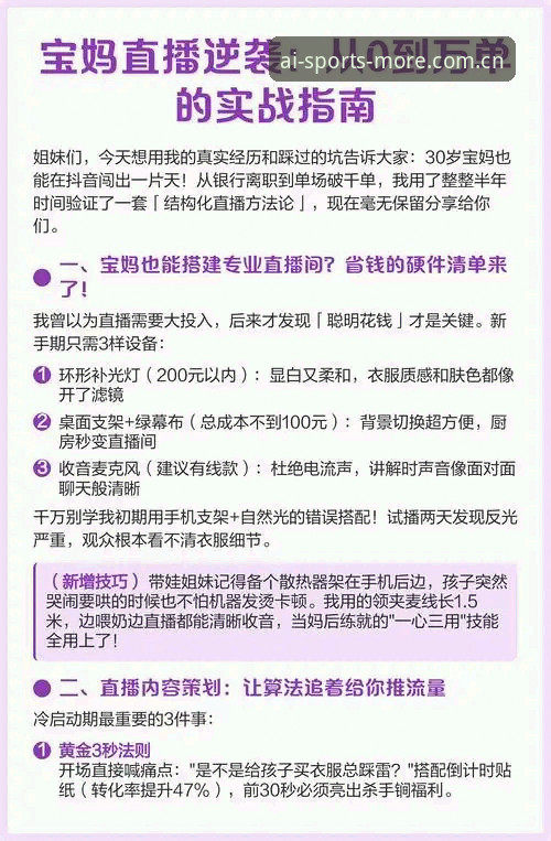 爱体育优惠多实战指南：直播平台对比中的必备知识